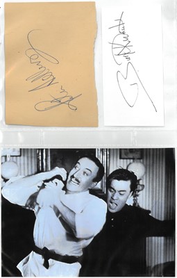 Lot 3 - Collection of Vintage Hollywood movie star autographs