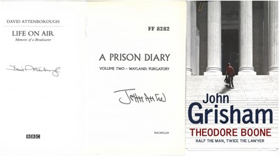 Lot 42 - Politicians and Authors: collection of British political autographs