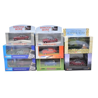 Lot 148 - Eight Corgi die-cast models, boxed