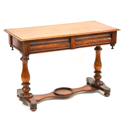 Lot 339 - Victorian mahogany hall table