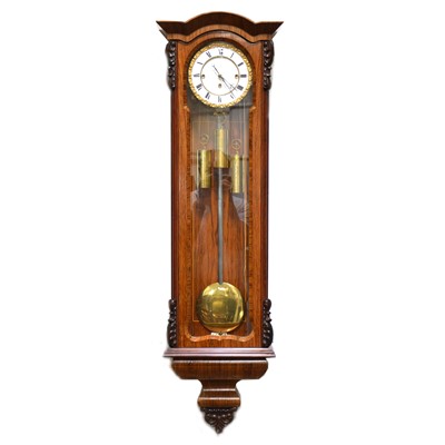 Lot 117 - 19th Century Vienna regulator wall clock