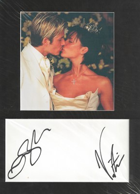 Lot 28 - Collection of British Television autographs, mostly 1990s stars