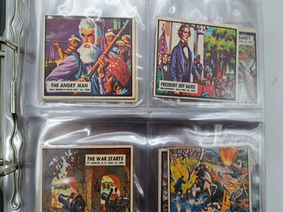 Lot 353 - Four collectors cards sets, Civil War News, Flags of the World; High Chaparral, Legend of Custer