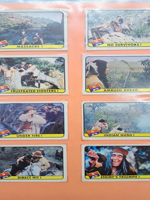 Lot 353 - Four collectors cards sets, Civil War News, Flags of the World; High Chaparral, Legend of Custer