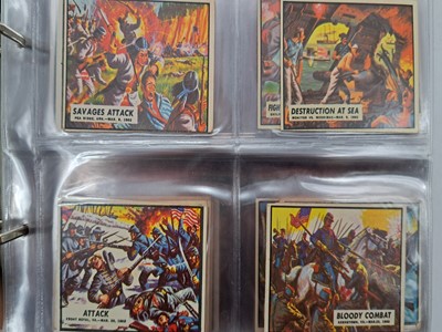 Lot 353 - Four collectors cards sets, Civil War News, Flags of the World; High Chaparral, Legend of Custer