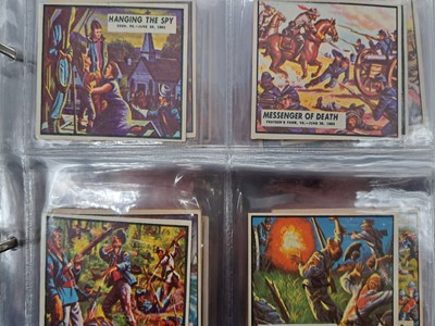 Lot 353 - Four collectors cards sets, Civil War News, Flags of the World; High Chaparral, Legend of Custer