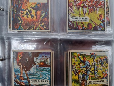 Lot 353 - Four collectors cards sets, Civil War News, Flags of the World; High Chaparral, Legend of Custer