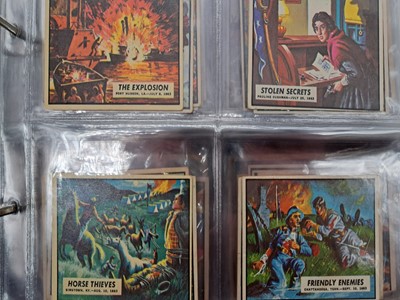 Lot 353 - Four collectors cards sets, Civil War News, Flags of the World; High Chaparral, Legend of Custer