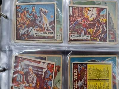 Lot 353 - Four collectors cards sets, Civil War News, Flags of the World; High Chaparral, Legend of Custer