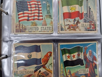 Lot 353 - Four collectors cards sets, Civil War News, Flags of the World; High Chaparral, Legend of Custer