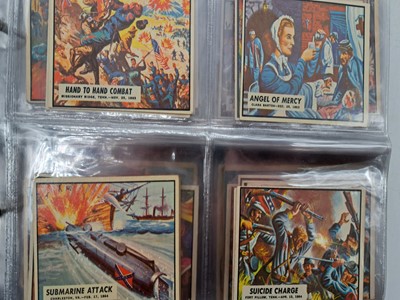Lot 353 - Four collectors cards sets, Civil War News, Flags of the World; High Chaparral, Legend of Custer