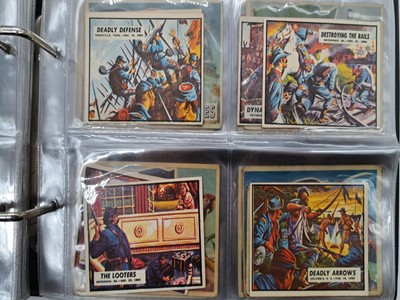 Lot 353 - Four collectors cards sets, Civil War News, Flags of the World; High Chaparral, Legend of Custer