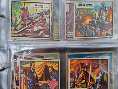 Lot 353 - Four collectors cards sets, Civil War News, Flags of the World; High Chaparral, Legend of Custer