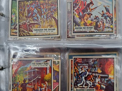 Lot 353 - Four collectors cards sets, Civil War News, Flags of the World; High Chaparral, Legend of Custer
