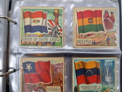 Lot 353 - Four collectors cards sets, Civil War News, Flags of the World; High Chaparral, Legend of Custer