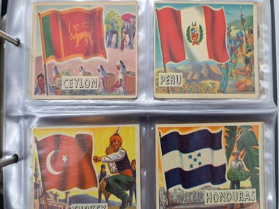Lot 353 - Four collectors cards sets, Civil War News, Flags of the World; High Chaparral, Legend of Custer