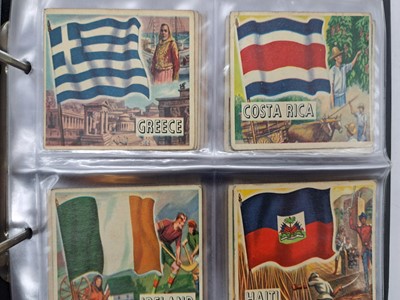 Lot 353 - Four collectors cards sets, Civil War News, Flags of the World; High Chaparral, Legend of Custer
