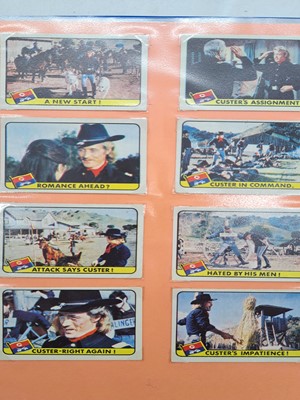 Lot 353 - Four collectors cards sets, Civil War News, Flags of the World; High Chaparral, Legend of Custer
