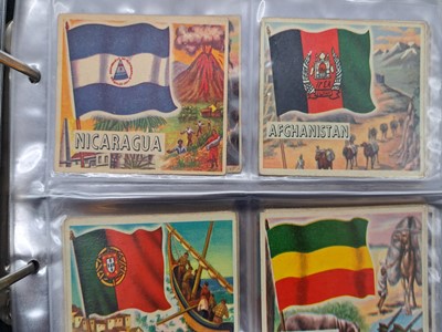 Lot 353 - Four collectors cards sets, Civil War News, Flags of the World; High Chaparral, Legend of Custer
