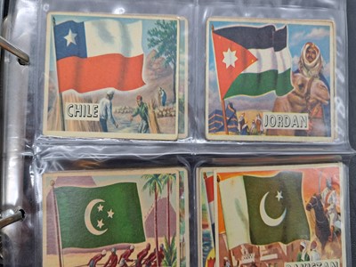Lot 353 - Four collectors cards sets, Civil War News, Flags of the World; High Chaparral, Legend of Custer
