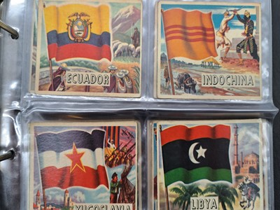 Lot 353 - Four collectors cards sets, Civil War News, Flags of the World; High Chaparral, Legend of Custer