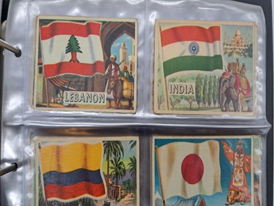 Lot 353 - Four collectors cards sets, Civil War News, Flags of the World; High Chaparral, Legend of Custer