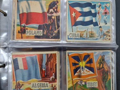 Lot 353 - Four collectors cards sets, Civil War News, Flags of the World; High Chaparral, Legend of Custer