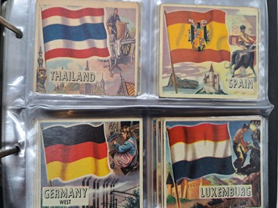 Lot 353 - Four collectors cards sets, Civil War News, Flags of the World; High Chaparral, Legend of Custer