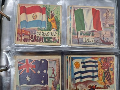 Lot 353 - Four collectors cards sets, Civil War News, Flags of the World; High Chaparral, Legend of Custer