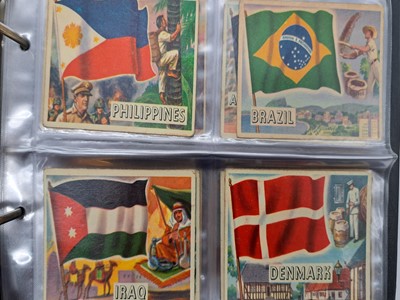 Lot 353 - Four collectors cards sets, Civil War News, Flags of the World; High Chaparral, Legend of Custer