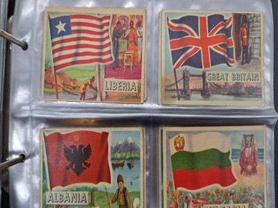 Lot 353 - Four collectors cards sets, Civil War News, Flags of the World; High Chaparral, Legend of Custer