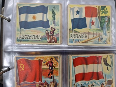 Lot 353 - Four collectors cards sets, Civil War News, Flags of the World; High Chaparral, Legend of Custer