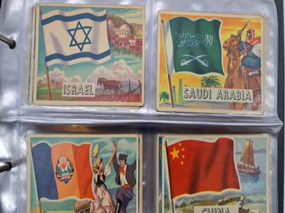 Lot 353 - Four collectors cards sets, Civil War News, Flags of the World; High Chaparral, Legend of Custer