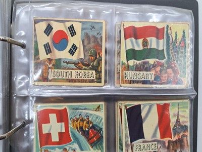 Lot 353 - Four collectors cards sets, Civil War News, Flags of the World; High Chaparral, Legend of Custer