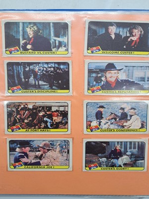 Lot 353 - Four collectors cards sets, Civil War News, Flags of the World; High Chaparral, Legend of Custer