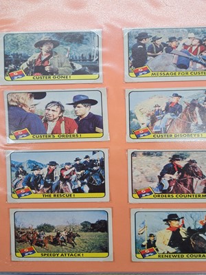 Lot 353 - Four collectors cards sets, Civil War News, Flags of the World; High Chaparral, Legend of Custer