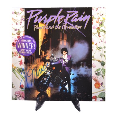 Lot 91 - Prince & the Revolution, Purple Rain, 12" vinyl, signed