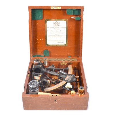 Lot 223 - Heath & Co "Hezzanith" sextant.