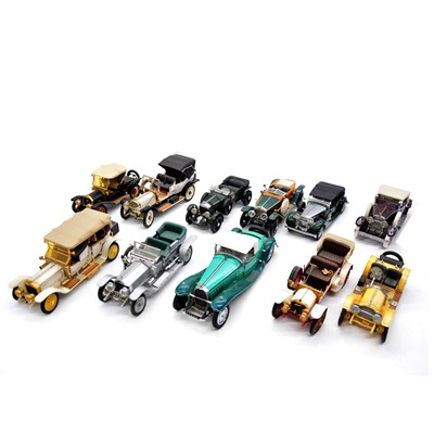 Lot 215 - Eleven Franklin Mint die-cast models