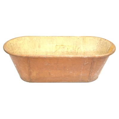 Lot 603 - Two old tin baths
