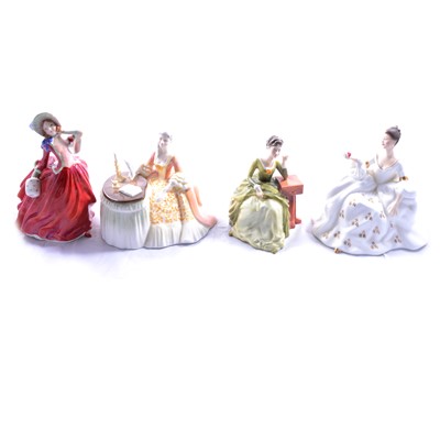 Lot 78 - Eleven Royal Doulton figurines.