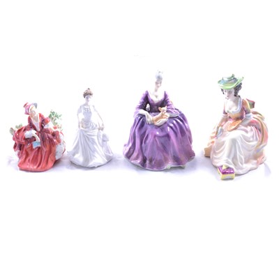 Lot 79 - Eleven Royal .Doulton figurines.