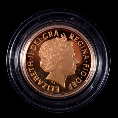 Lot 129a - Full Gold Proof Sovereign Coin, Elizabeth II 1998.