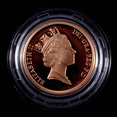 Lot 129d - Full Gold Proof Sovereign Coin, Elizabeth II 1997.