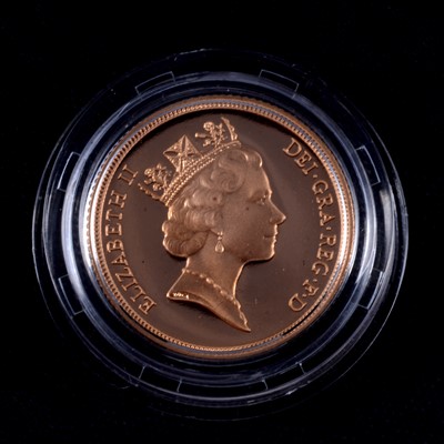 Lot 130a - Full Gold Proof Sovereign Coin, Elizabeth II 1995.