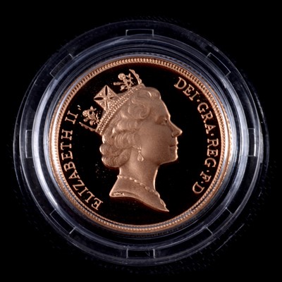 Lot 130b - Full Gold Proof Sovereign Coin, Elizabeth II 1997.