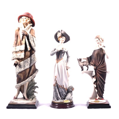 Lot 154 - Eleven Giuseppe Armani figurines and 1997 Collectors Kit.