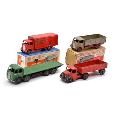 Lot 40 - Four Dinky Supertoys die-cast lorries