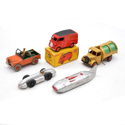 Lot 15 - Five Dinky die-cast model vehicles