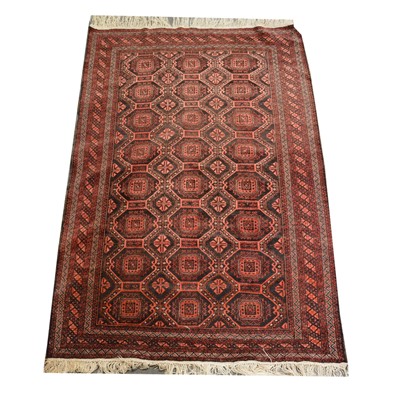 Lot 628 - Two hand woven Pakistan rugs.